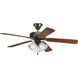 AirPro 52 inch Antique Bronze with Medium Cherry/Classic Walnut Blades Ceiling Fan